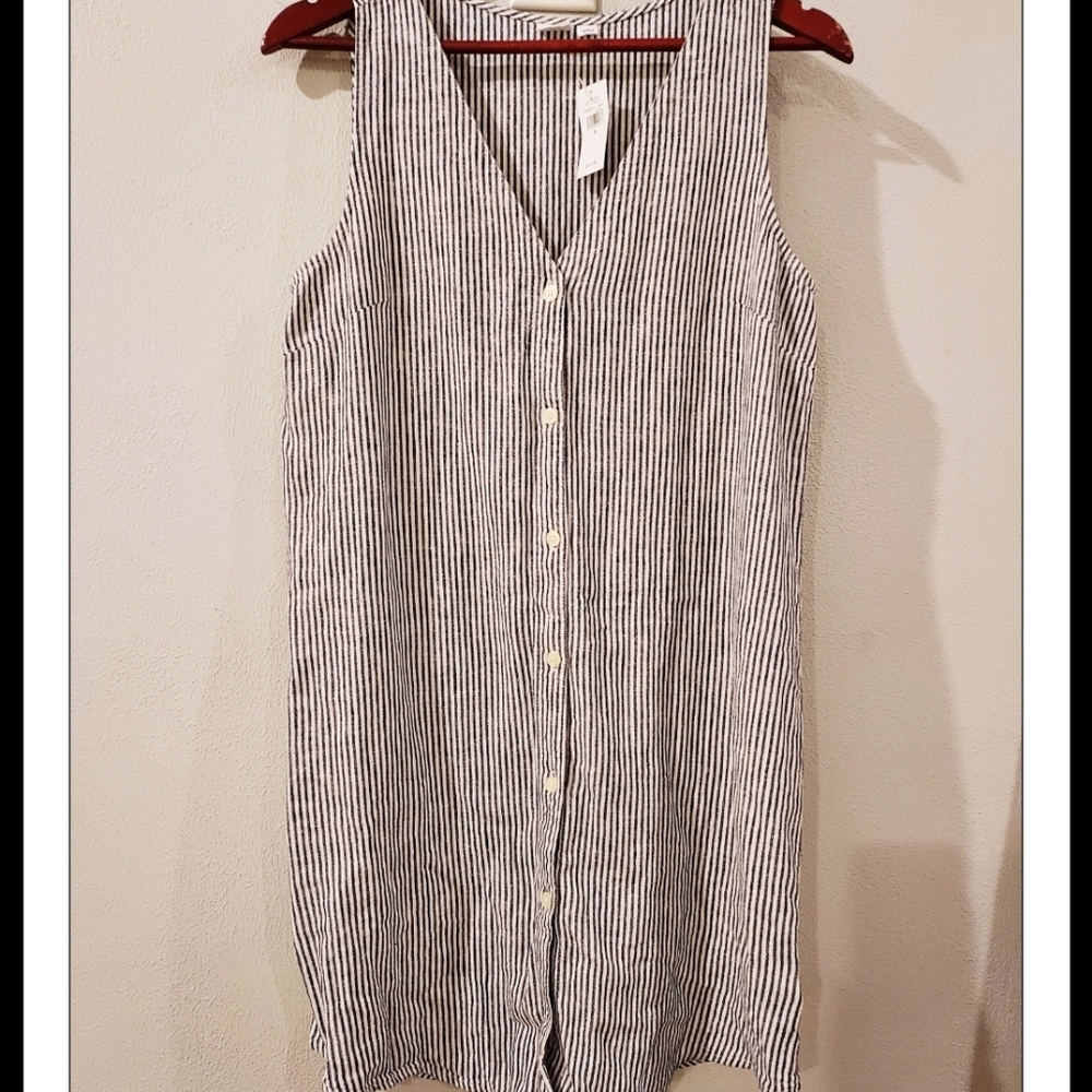 NWT Gap Linen Dress, S